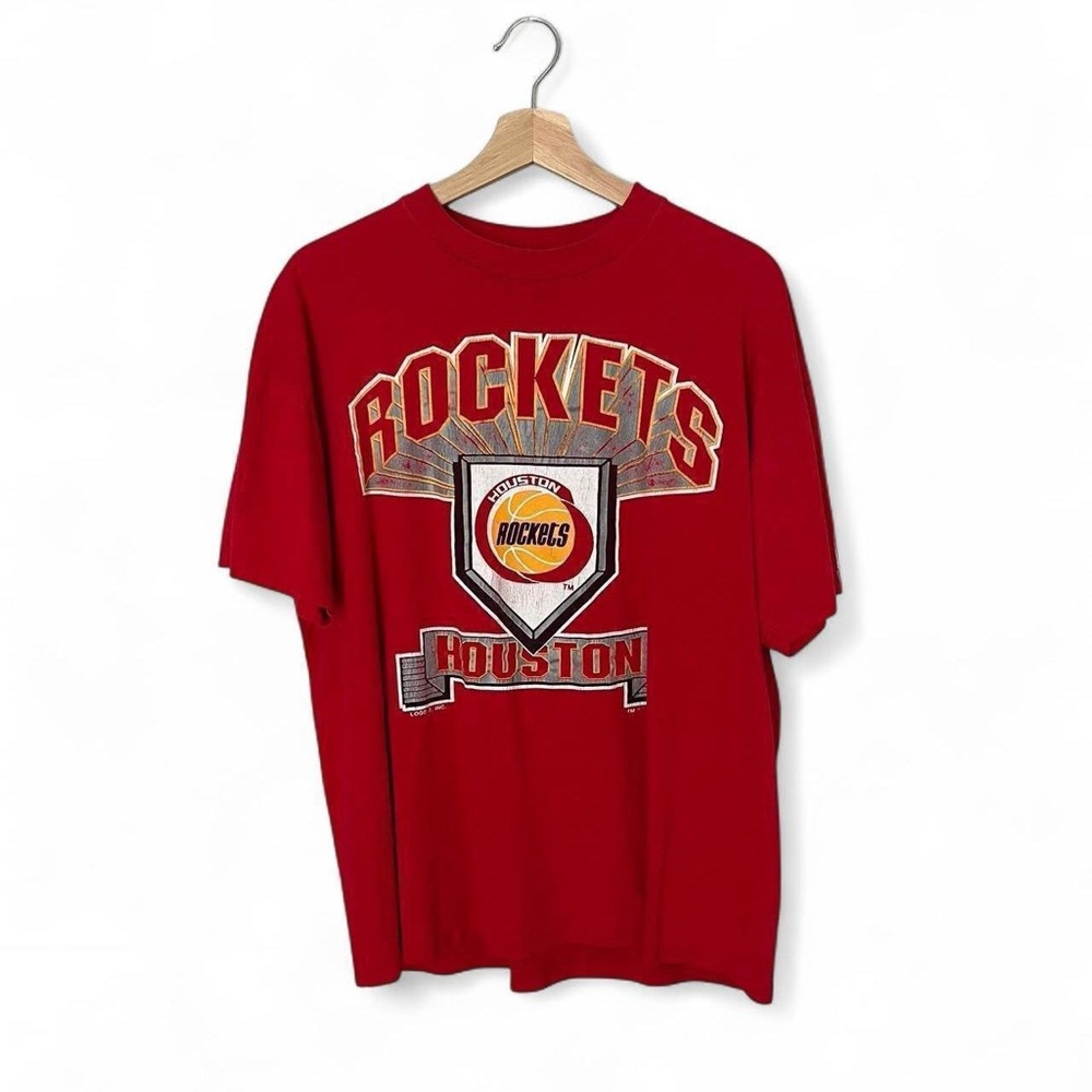 Houston Rockets 1990 Vintage Graphic T Shirt